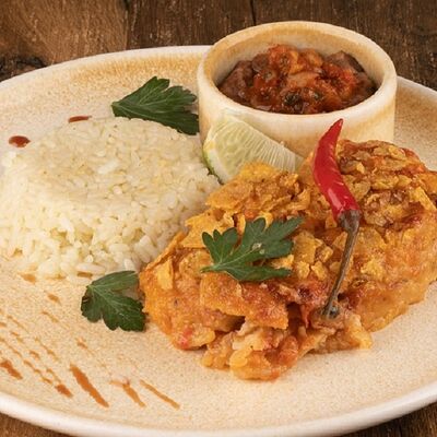 Палтус по-мексикански в El sol по цене 990 ₽