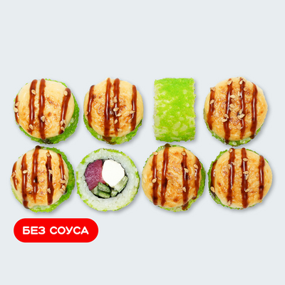 Запеченный сырный с тунцом в Суши Сет по цене 639 ₽