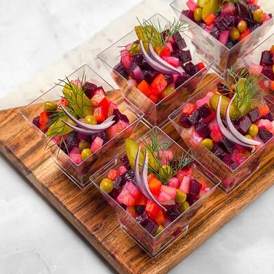 Салат Винегрет в MOSCOW FOOD Кейтеринг по цене 1780 ₽