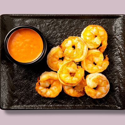 Креветки жареные с тайским соусом в Фуди Люди по цене 709 ₽