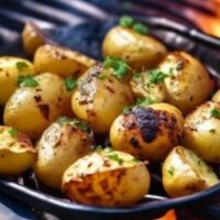 Картофель на углях в Хинкальная Старый Тбилиси