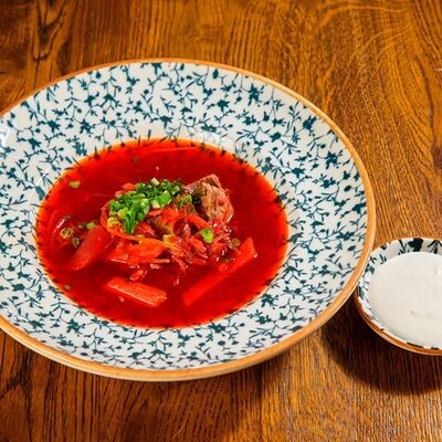 Борщ по-грузински в Вах!Хинкали по цене 610 ₽