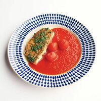 Окунь с печеными черри в МиМи