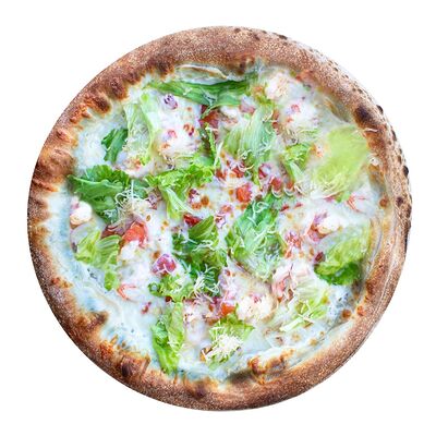 Цезарь с креветкой в ДАБЛ Роллы Пицца по цене 1229 ₽