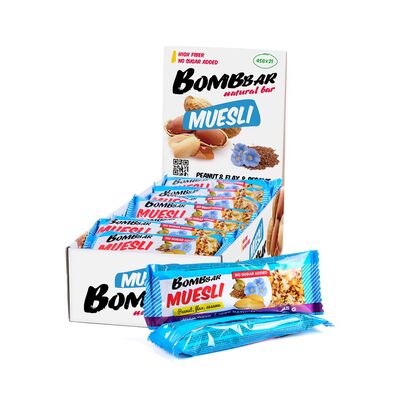 Батончик мюсли Арахис, Bombbar в Coffee Like по цене 70 ₽