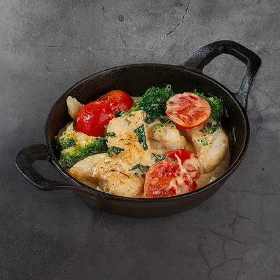 Судак запеченный с брокколи в Duran Bar & Grill по цене 1035 ₽