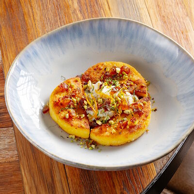 Полента с Рикоттой и финиками в Сыроварня по цене 740 ₽