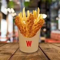 Краш со стрипсами в Lapa Food