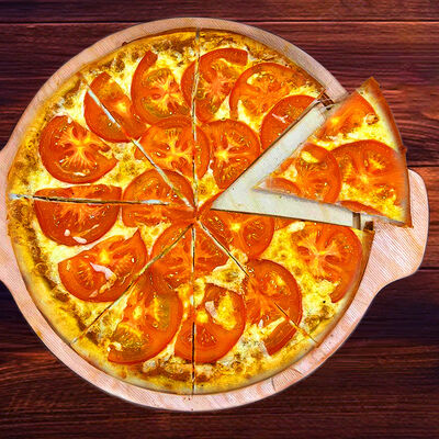 Пицца Марго на тонком тесте в WORLD MANGAL CLUB по цене 925 ₽