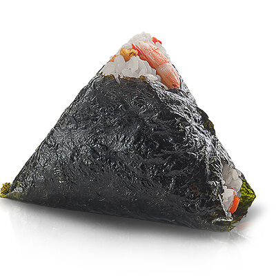 Онигири с креветкой в Суши Make по цене 179 ₽