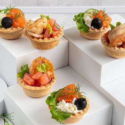 Микс тарталеток Морской дуэт в KanapeFest по цене 3116 ₽