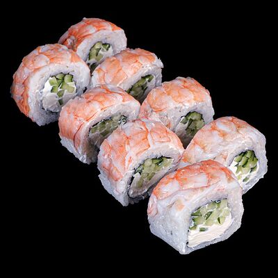Филадельфия с креветкой ДеЛюкс в SUSHIBOX по цене 729 ₽