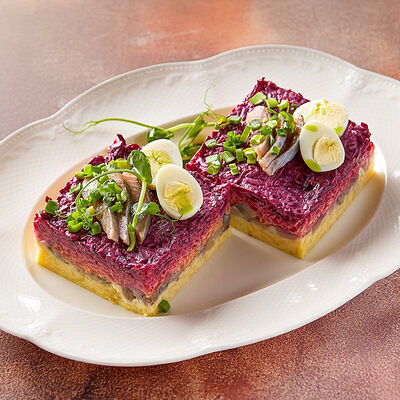 Сельдь под шубой на компанию в Сандуны Урал по цене 1260 ₽