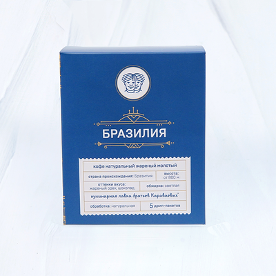 Кофе в дрип-пакетах Бразилия в Магбургер & Братья Караваевы по цене 465 ₽