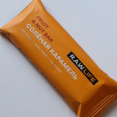 Батончик R. a. w. life Солёная карамель в Бодрая выдра по цене 290 ₽