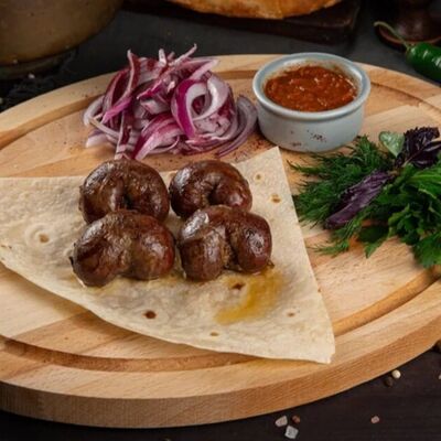 Шашлык из бараньих почек в Шашлык Хауз по цене 360 ₽