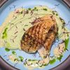 Куриное филе с кремом из пастернака и соусом из сидра в Гриль кафе дача по цене 1050
