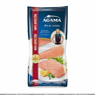 Семга Agama филе-кусок без кожи с/м в Азбука Вкуса Экспресс Меню по цене 1783 ₽