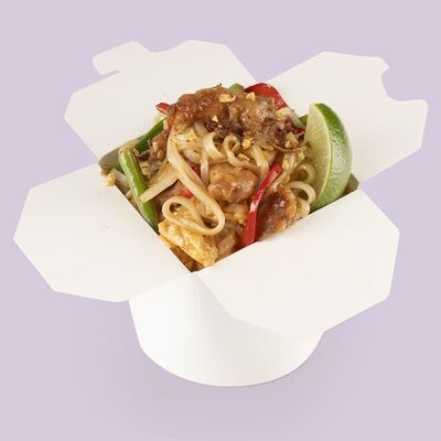Рисовая лапша с курицей Пад Тай в Территория лапши по цене 595 ₽