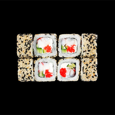 Монако с креветкой ролл 8шт в Wokmania по цене 437 ₽