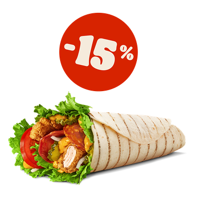 Чикен Ролл По-испански в Burger King по цене 11 р.