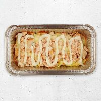 Спагетти с курицей в чесночном соусе в Тим Пицца