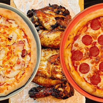 Мясное комбо в Шпитса пицца по цене 1090 ₽