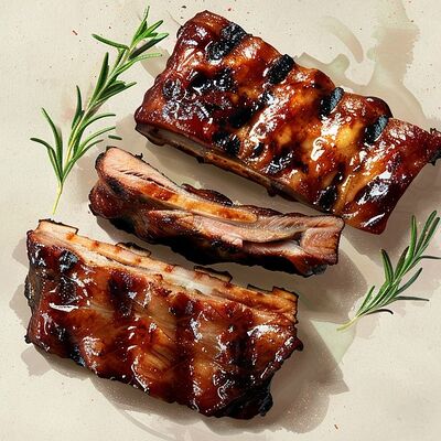 Свиные ребрышки в Grand кафе по цене 812 ₽