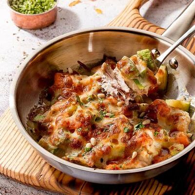 Томленый кролик с овощами в Beerократия по цене 960 ₽