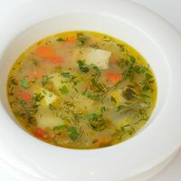 Куриный бульон по-домашнему в Кабанчик
