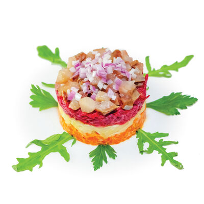 Салат Сельдь на шубе в Абица по цене 300 ₽