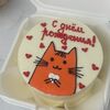 Бенто-торт рыжий кот в Кондитерская Конфетка Питер по цене 2000