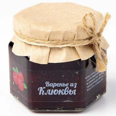 Варенье из клюквы в Evecta Хибиногорская по цене 883 ₽