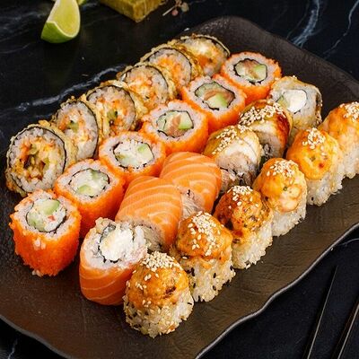 Мега-сет в Баклажан в ТЦ 