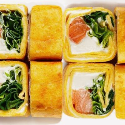 Тортилья с лососем (8 шт.) в Сушняки по цене 430 ₽