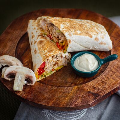 Грибная в лаваше в #Шаверма_хауз по цене 490 ₽