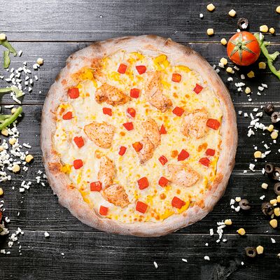 Пицца Сырный цыпленок в Sole Pizza по цене 740 ₽