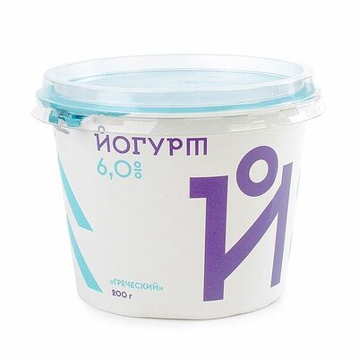 Йогурт Греческий 6%, Братья Чебурашкины, Московская область в Азбука Вкуса Экспресс Меню по цене 119 ₽