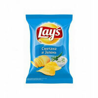 Чипсы Lays Сметана и Зелень в Буфет Татнефть Арена 2