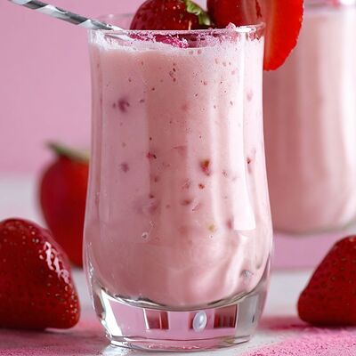 Смузи Клубничное мороженое в Coffee Cloud по цене 279 ₽