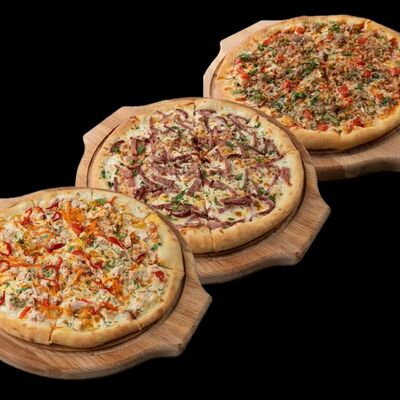 Комбо из пицц №2 в ЗАИМБИРЬ по цене 1499 ₽