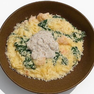 Орзо, креветки, трюфельв Chinch по цене 1390 ₽