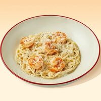Карбонара с креветками в Ketch Up