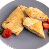 Блинчик с курицей и грибами в Матур