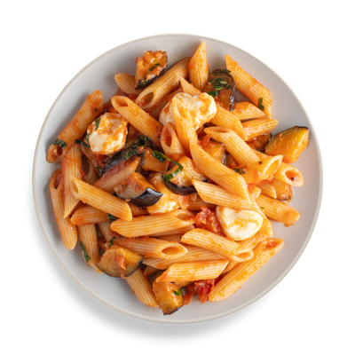 Пенне с баклажанами и базиликом в Готово китчен по цене 274 ₽