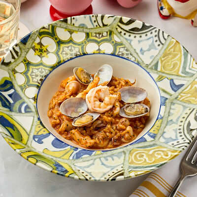 Ризотто с морепродуктамив Osteria Dolce по цене 1100 ₽