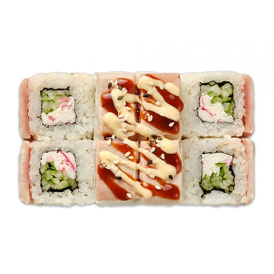 Ролл Запеченный Тунец-манго в Аппетит по цене 369 ₽