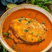 Goan Fish Kari Гоан Фиш Карри в Royal India Индийский Ресторан