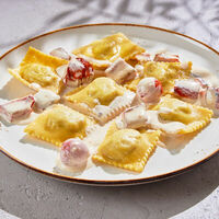 Равиоли с телятиной и овощамив Liman