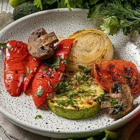 Овощи на мангале в Патари